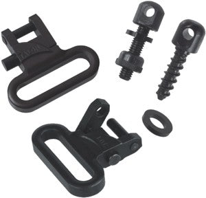 TOC Talon Quick Release 1" Steel Swivel & Screw Set - Black