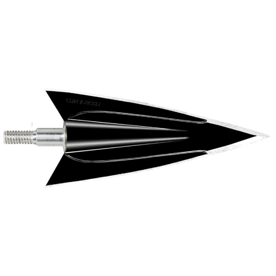 Zwickey Cliff Zwickey Screw In 2 Blade Broadheads 175 Grain 3 pk.