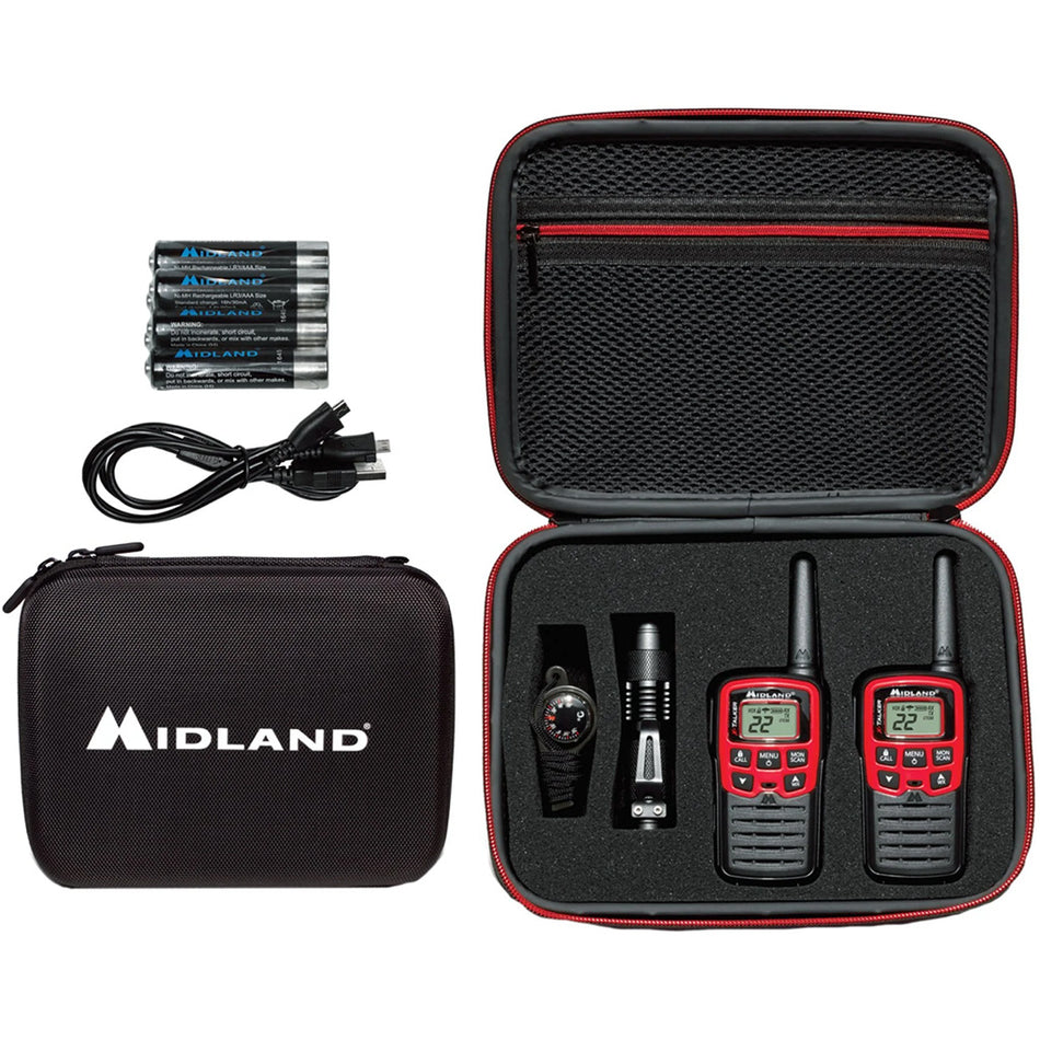 Midland EX37VP E+Ready Two-Way Radio Kit 26-Mile Range