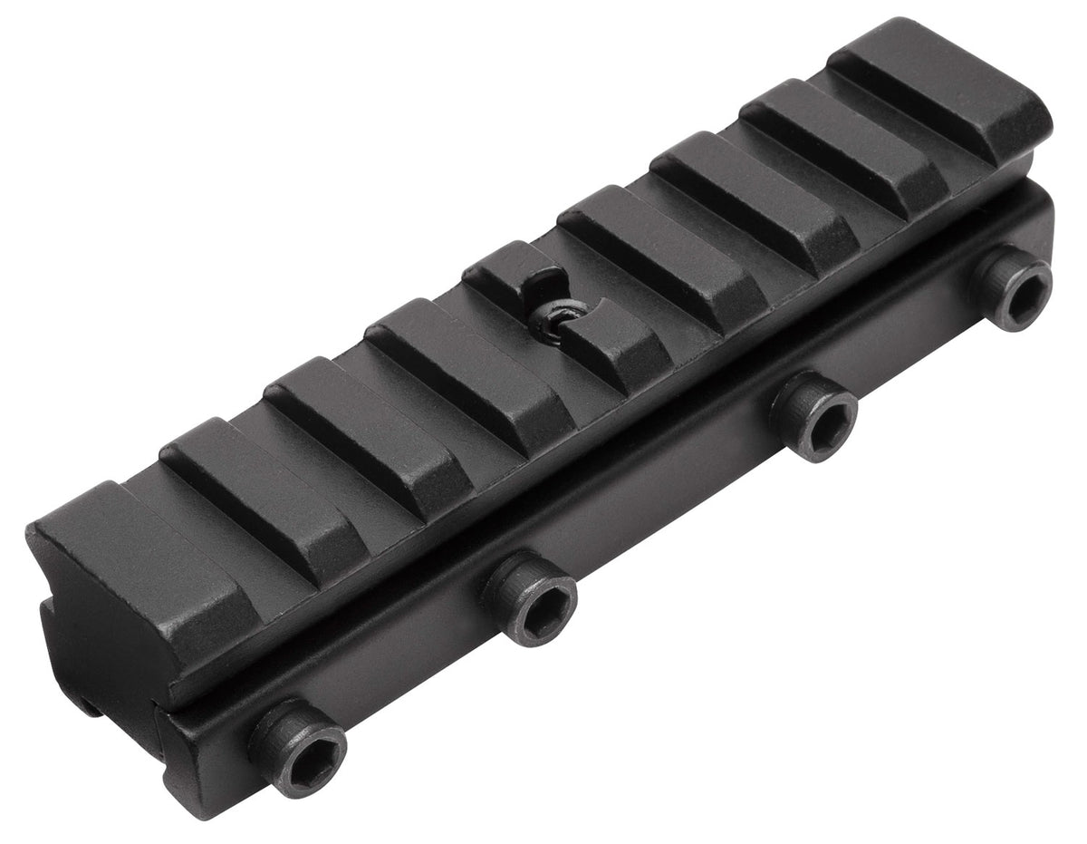 TruGlo TG8953B Matte Black Anodized 3/8 to Picatinny Rail Adapter