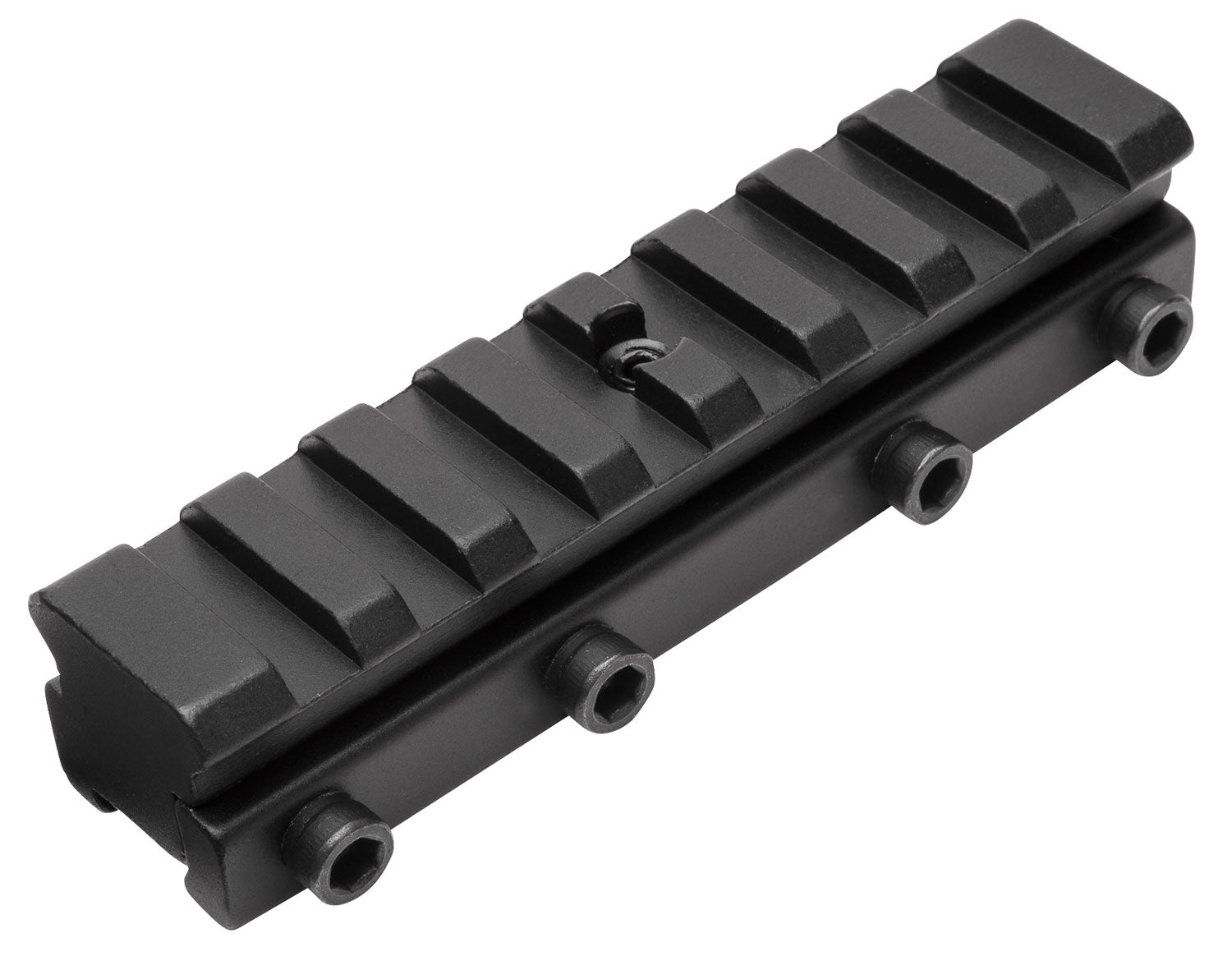 TruGlo TG8953B Matte Black Anodized 3/8 to Picatinny Rail Adapter