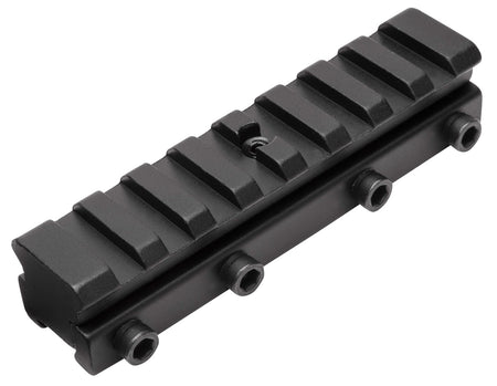 TruGlo TG8953B Matte Black Anodized 3/8 to Picatinny Rail Adapter