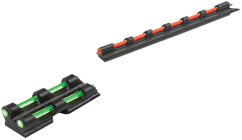 Truglo TG94 Gobble-Dot Universal Vent Rib Shotgun Green & Red Fiber Optic Sight