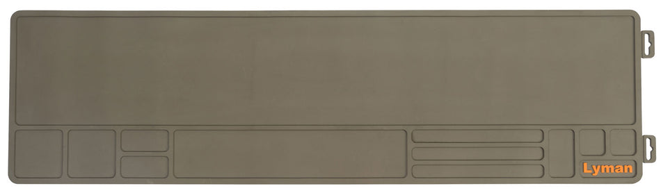 Lyman 04051 Rubber Gun Maintenance Mat Gray 10" x 36"