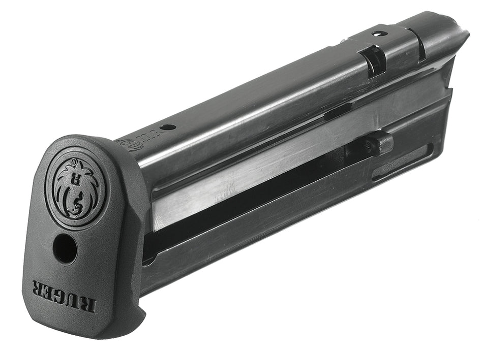 Ruger 90382 SR22 Magazine 10rd .22 LR Blued Steel with Extended & Flush Floorplates