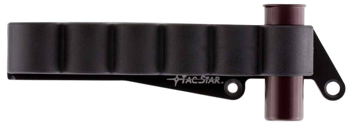 TacStar 1081211 Remington 870/1100/1187 12ga Slimline SideSaddle Shell Carrier 6 Round Black