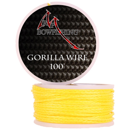 RPM Bowfishing Gorilla Wire Braided Bottle Reel Line 100 ft.