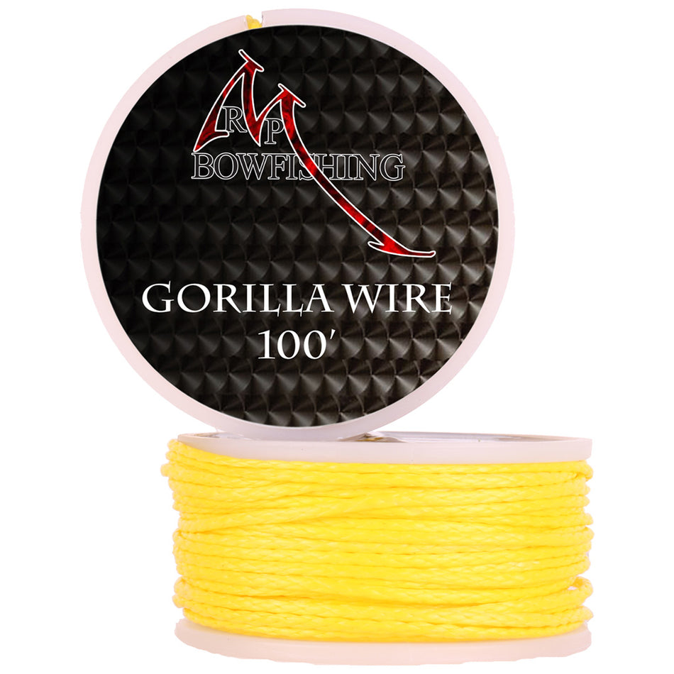 RPM Bowfishing Gorilla Wire Braided Bottle Reel Line 100 ft.