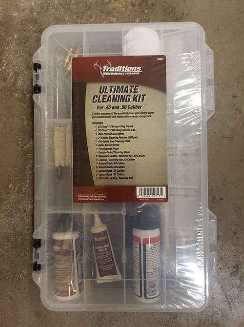 Traditions Muzzleloading Ultimate Cleaning Kit, .45/50 Caliber with Plano Box – 6 Per Case