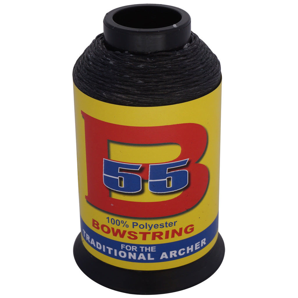 BCY B55 Black Polyester Bowstring Material 1/4 Pound