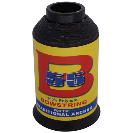 BCY B55 Black Polyester Bowstring Material 1/4 Pound