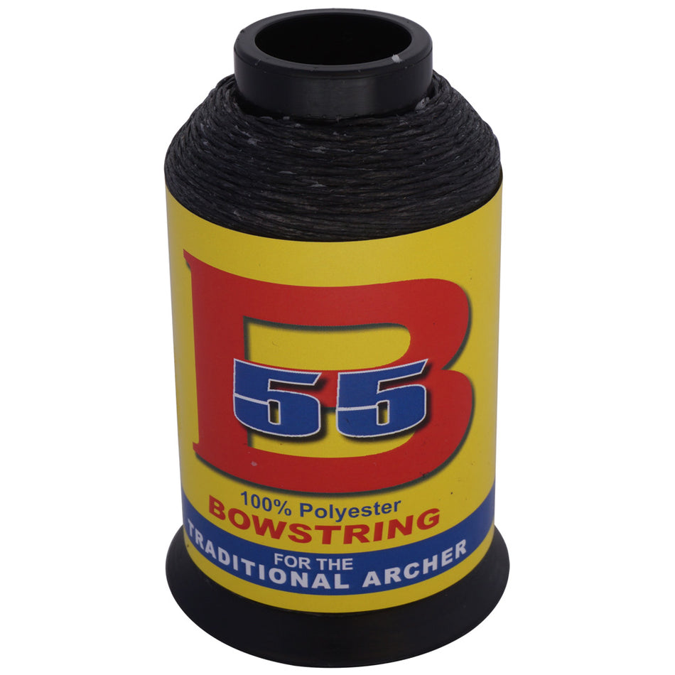 BCY B55 Black Polyester Bowstring Material 1/4 Pound