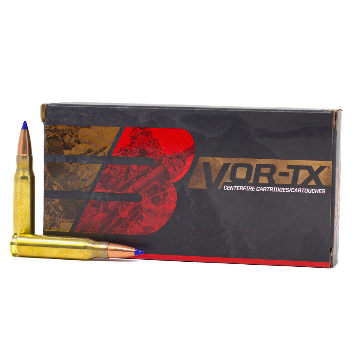 Barnes .308 Win / 7.62x51mm 30816 VOR-TX Tipped TSX Boat Tail BT 130 Grain 3125 FPS
