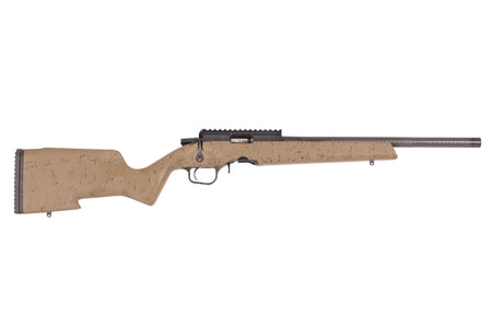 Christensen Arms Ranger 17 HMR Tan/Black 18" Threaded Barrel Rifle