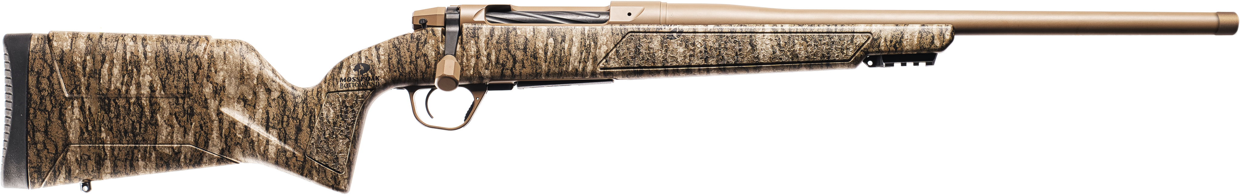 Christensen Arms Evoke Mossy Oak 300 Win Mag 3+1 22" FDE Cerakote Rifle with Mossy Oak Stock