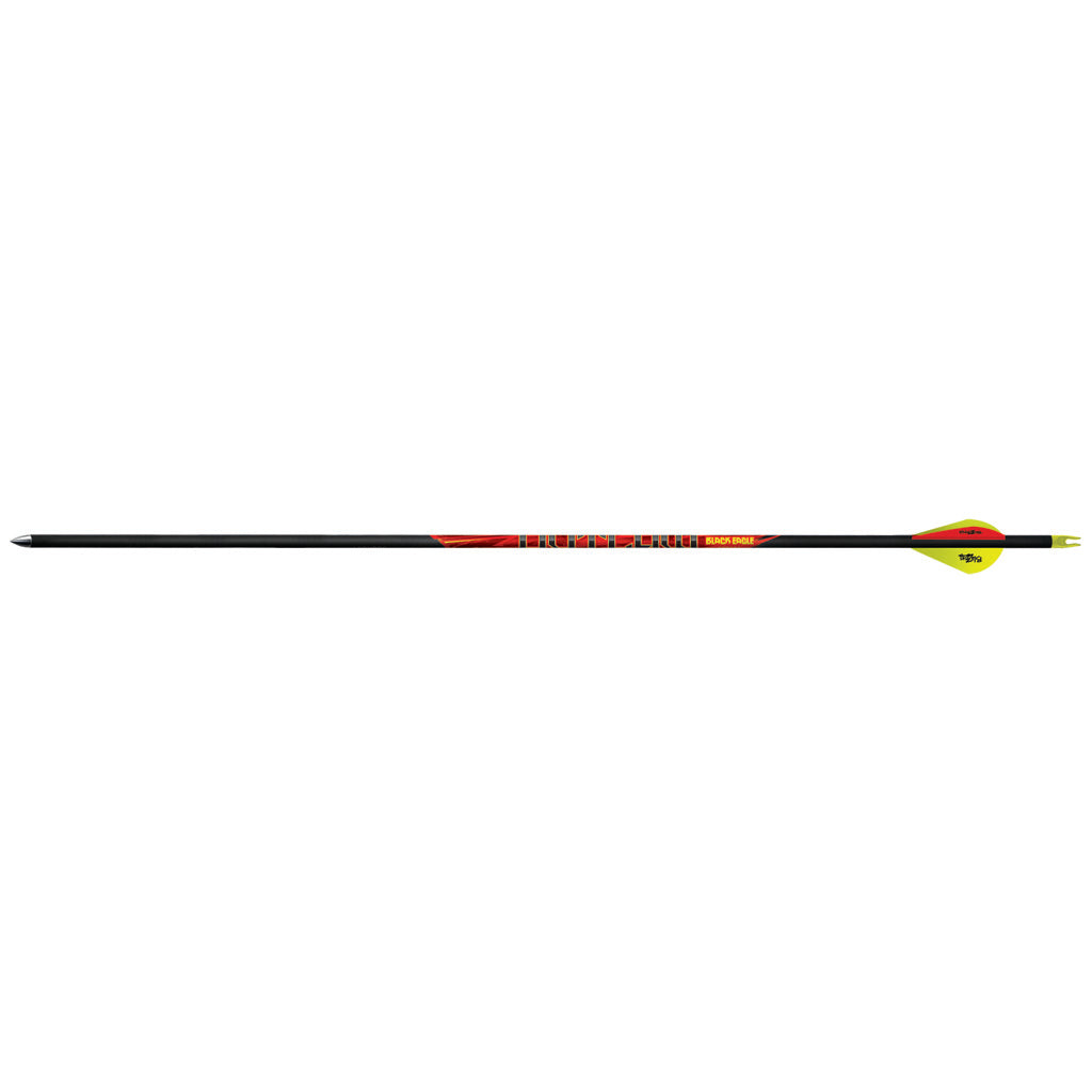 Black Eagle Outlaw .005 400 Spine Carbon Arrows with Blazer Vanes 6-Pack