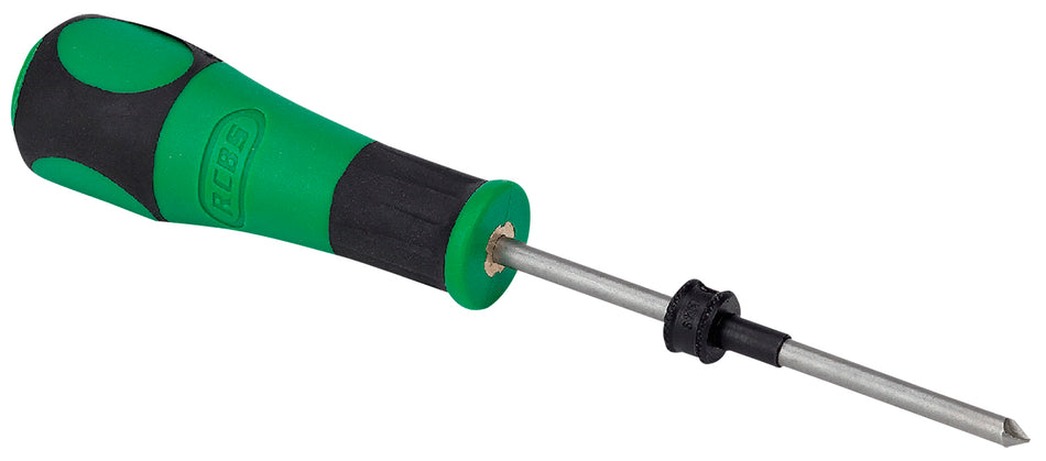 RCBS 88146 6mm Flash Hole Deburr Tool and Case Pilot Stop