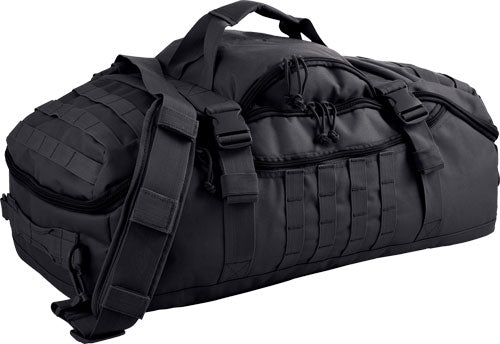 Red Rock Black Traveler MOLLE Duffle Bag Backpack