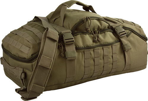 Red Rock Olive Drab Traveler MOLLE Duffle Bag Backpack