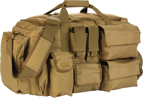 Red Rock Coyote Tan Tactical Operations Duffle Bag 7-Pouch Carry