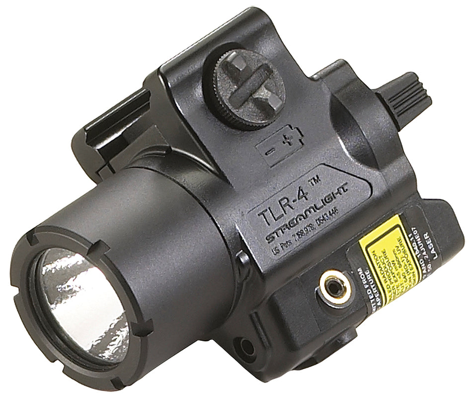 Streamlight TLR-4 Tactical Gun Light 170 Lumens White LED and Red Laser Black