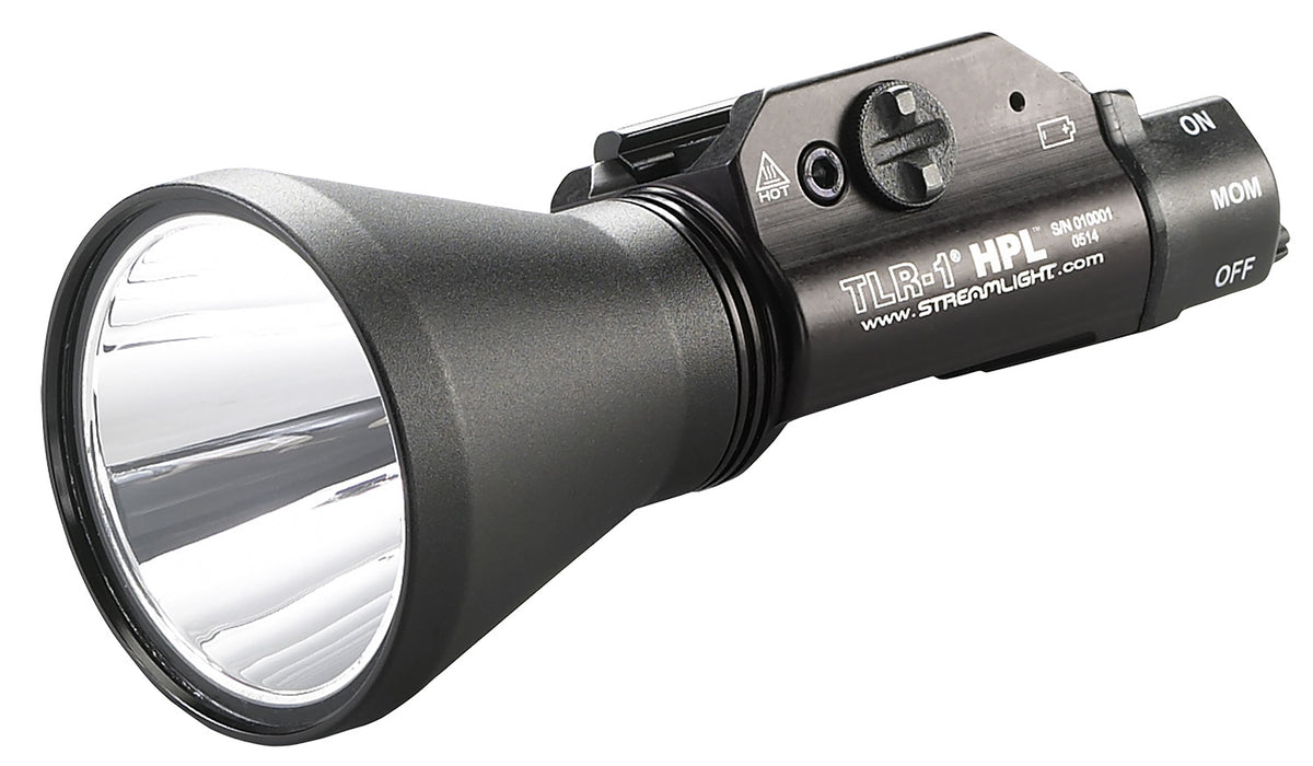 Streamlight TLR-1 HPL Gun Light Black 1,000 Lumen High Power LED Rail Mount