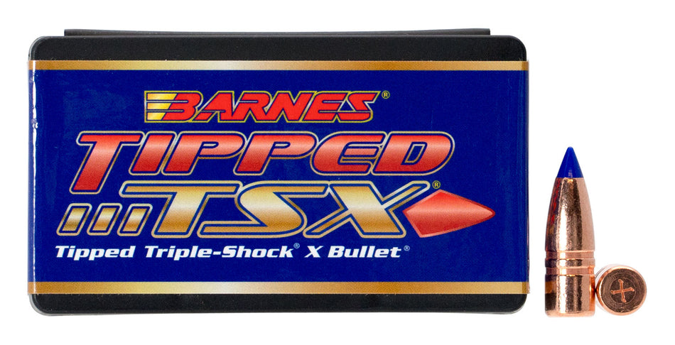 Barnes Tipped TSX 35 Caliber 180gr Polymer Tip Flat Base Bullets 50/Box