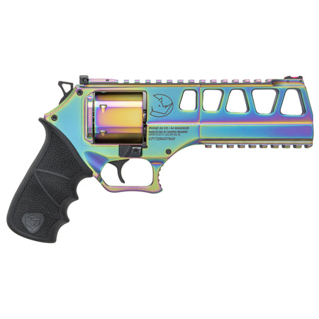 Chiappa Firearms 340356 Rhino 60DS L Frame 44 Mag 6 Shot 6" Nebula PVD Steel Barrel & Cylinder, Nebula PVD Alloy Frame, Nebula Wood Grip
