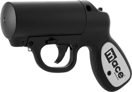 Mace Pepper Spray Gun Strobe LED Matte Black 28 Gram