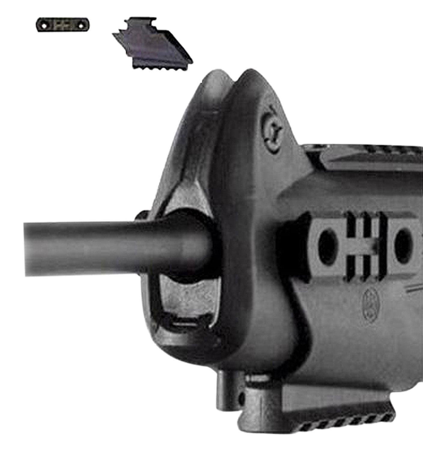 Beretta E00270 CX4 Accessory Rail Kit Bottom and Side Black