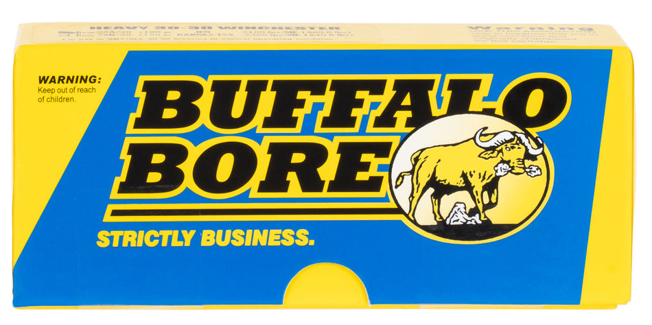 Buffalo Bore .30-30 Winchester 28A20 Heavy Semi-Jacketed Flat Point 190 Grain