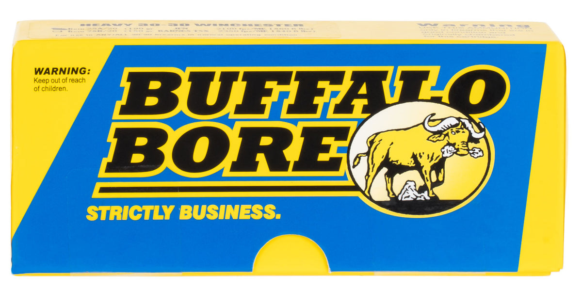 Buffalo Bore .35 Whelen 42A20 Premium Supercharged Spitzer Boat Tail SBT 225 Grain