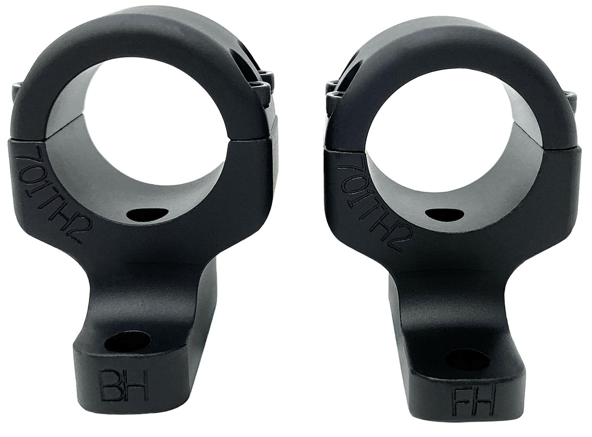 DNZ 701H2 Game Reaper 2 Howa 1" Scope Mount/Ring Combo Black