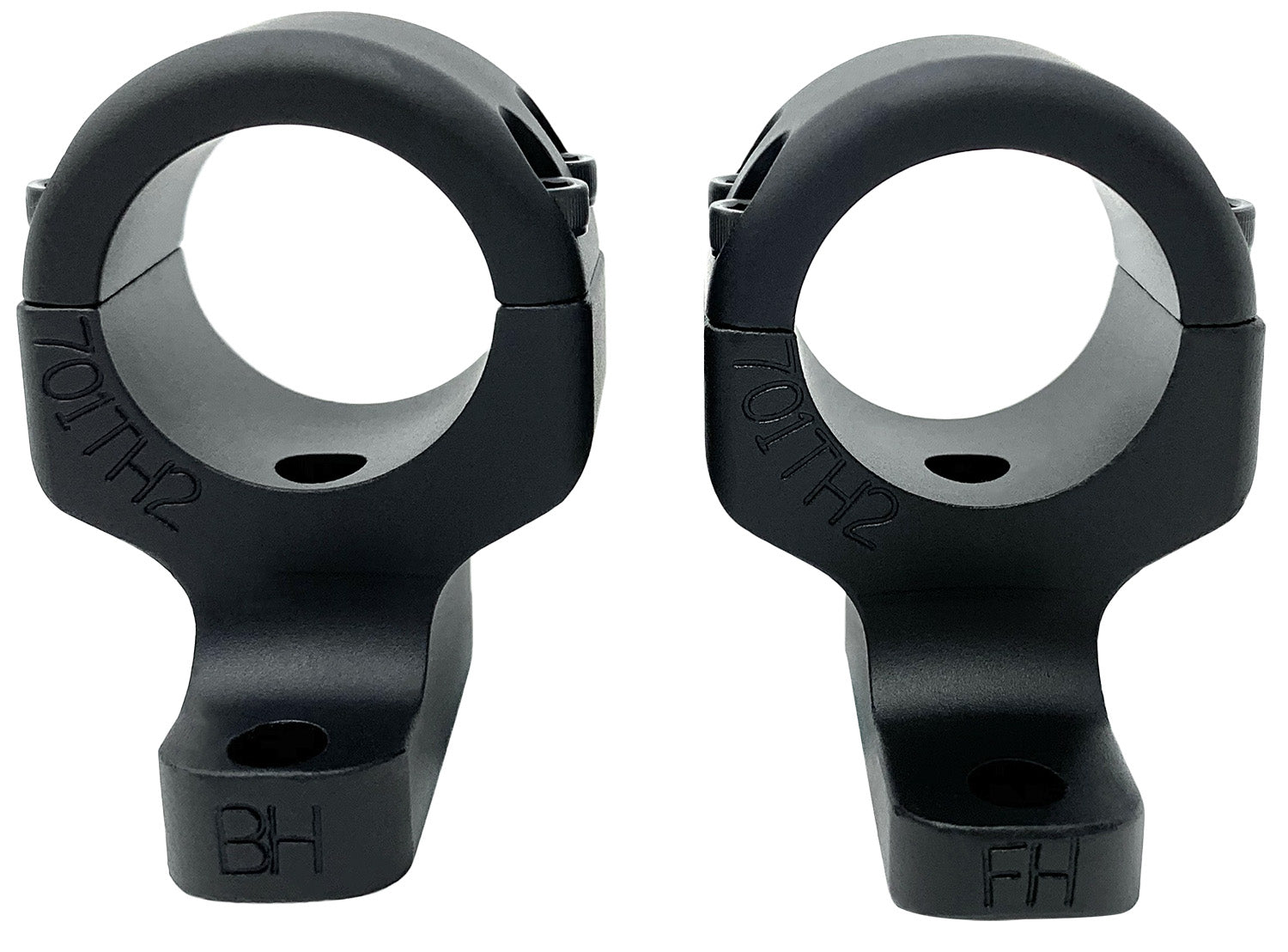 DNZ 701H2 Game Reaper 2 Howa 1" Scope Mount/Ring Combo Black