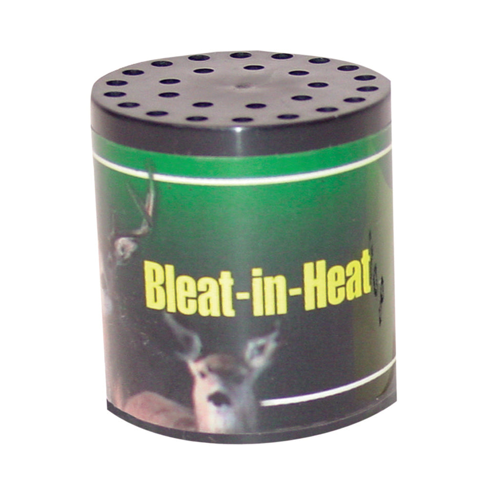 Quaker Boy Deer Bleat Can Call Bleat-in-Heat with Protective Lid