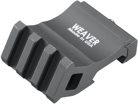 Weaver 99671 Picatinny Offset Rail Adapter 0 MOA Black Anodized