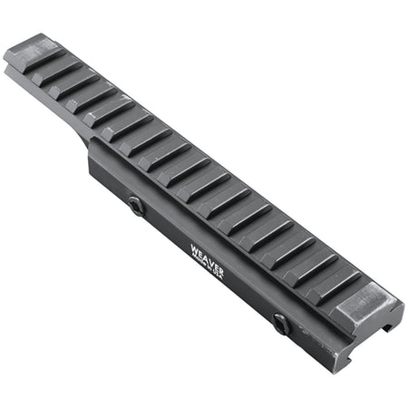 Weaver Mounts Flat Top Riser Rail Black Anodized 0 MOA AR-15/M16