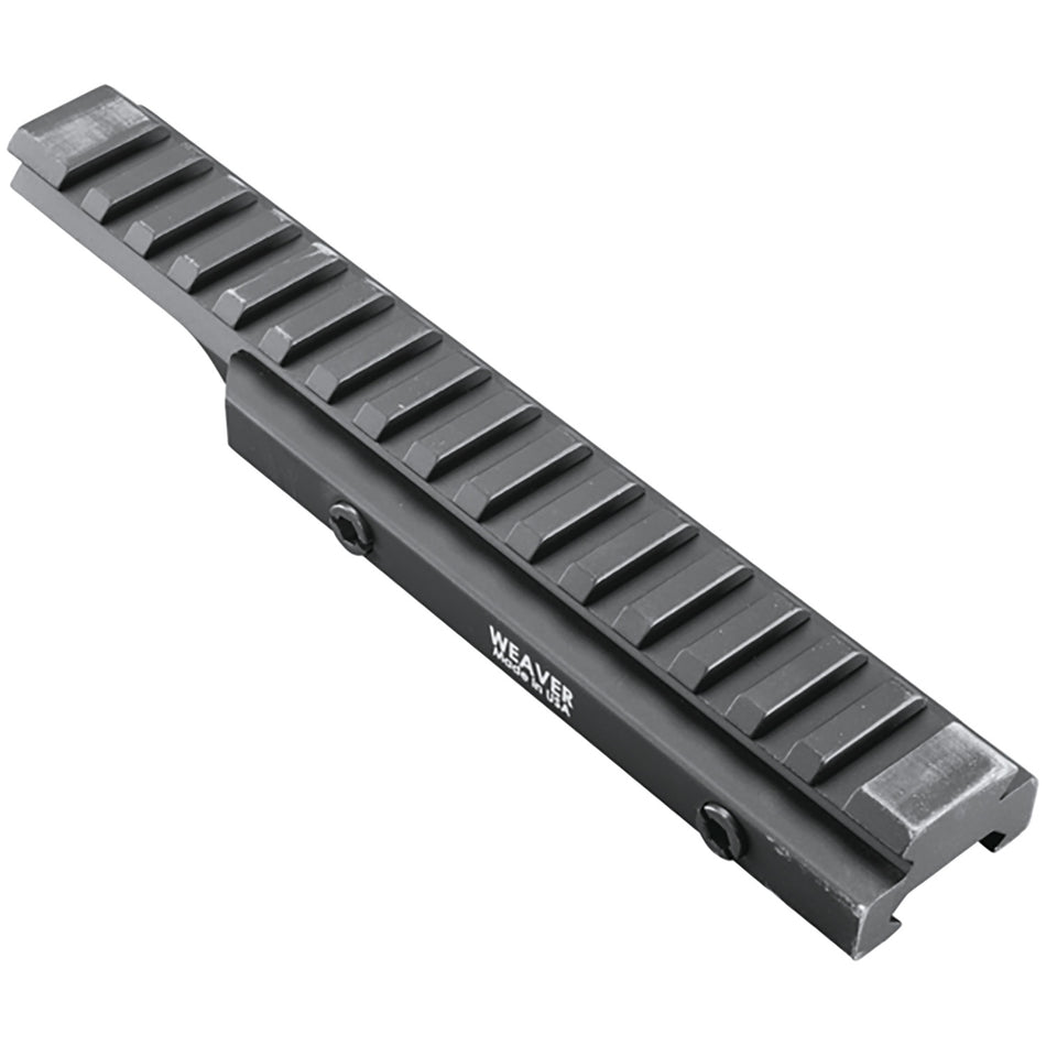 Weaver Mounts Flat Top Riser Rail Black Anodized 0 MOA AR-15/M16