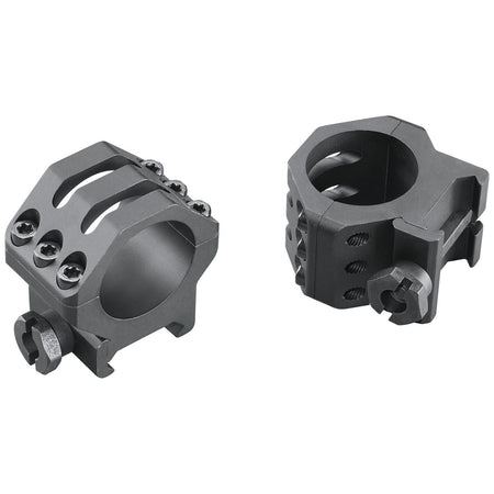 Weaver Mounts 99688 Picatinny Rings 1" Medium Matte Black Six-Hole