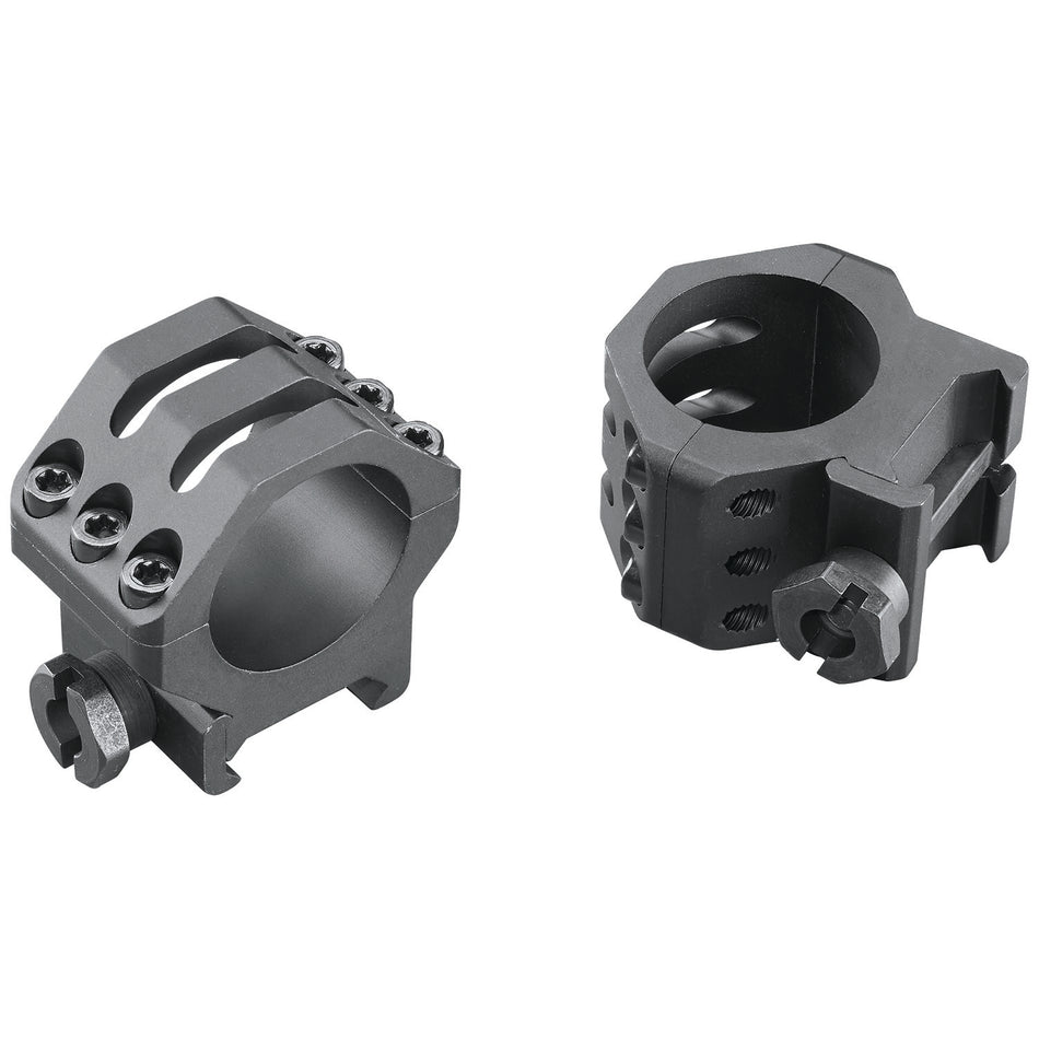Weaver Mounts 99688 Picatinny Rings 1" Medium Matte Black Six-Hole
