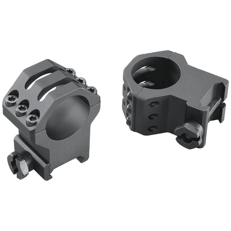 Weaver Mounts 99691 Picatinny Rings 1" XX High Matte Black Six-Hole