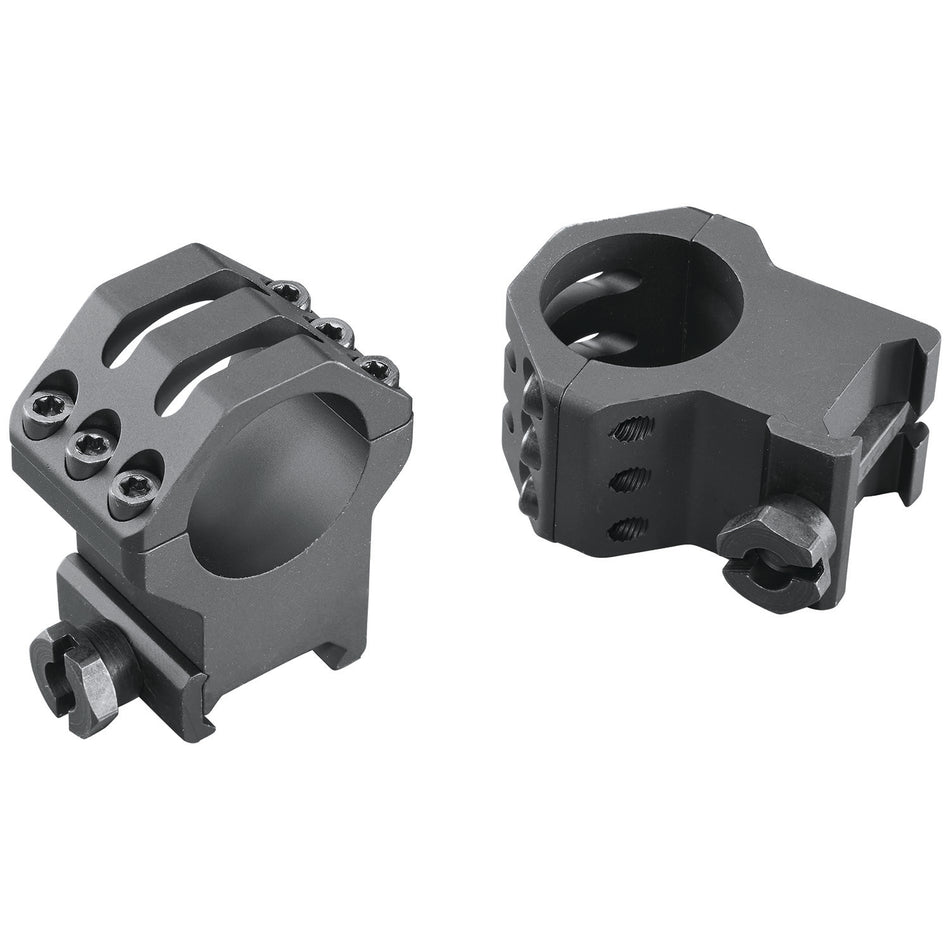 Weaver Mounts 99691 Picatinny Rings 1" XX High Matte Black Six-Hole