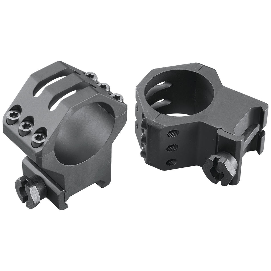 Weaver Mounts 99695 Picatinny Rings 30mm Extra High Matte Black Six-Hole