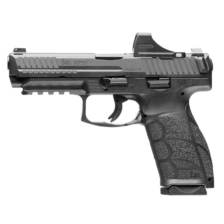HK VP9 A1 w/Optic Full Size 9mm 10+1 4.53in Black w/Holosun