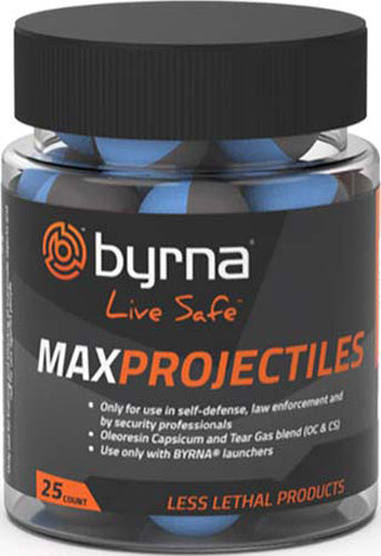 Byrna .68 Cal MAX Projectiles 25 Count Tub