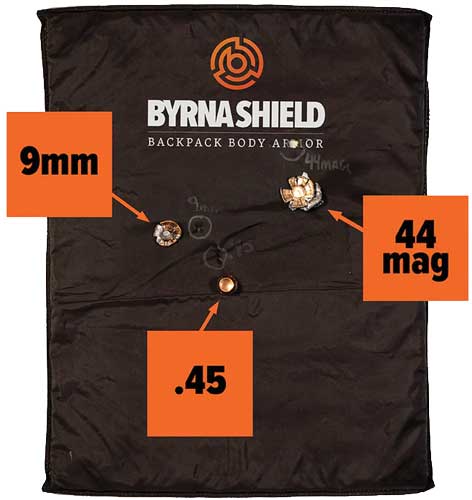 Byrna Shield Level IIIA Flexible Backpack Armor Panel 10"x12"