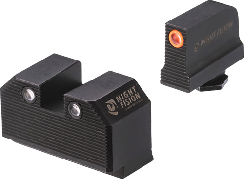 Night Fision Orange Co-Witness Tritium Sight Set G17/19/45 RMR Compatible