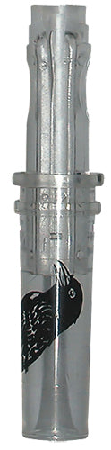 Haydel's Game Calls TC87 Triple Tone Crow/Hawk Call - Turkey Locator, Clear Acrylic