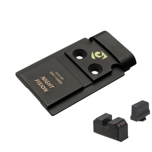 Night Fision 509T Optic Mounting Plate with Blank Sight Set for FN 509 FS MOS