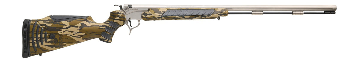Thompson/Center Encore ProHunter FS .50 Cal Muzzleloader, 28" Stainless Barrel, Mossy Oak Bottomland Stock (6108R)